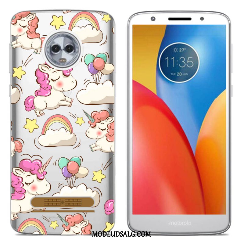 Moto Z3 Play Etui Beskyttelse Kreativ Cover Silikone-etui Farve