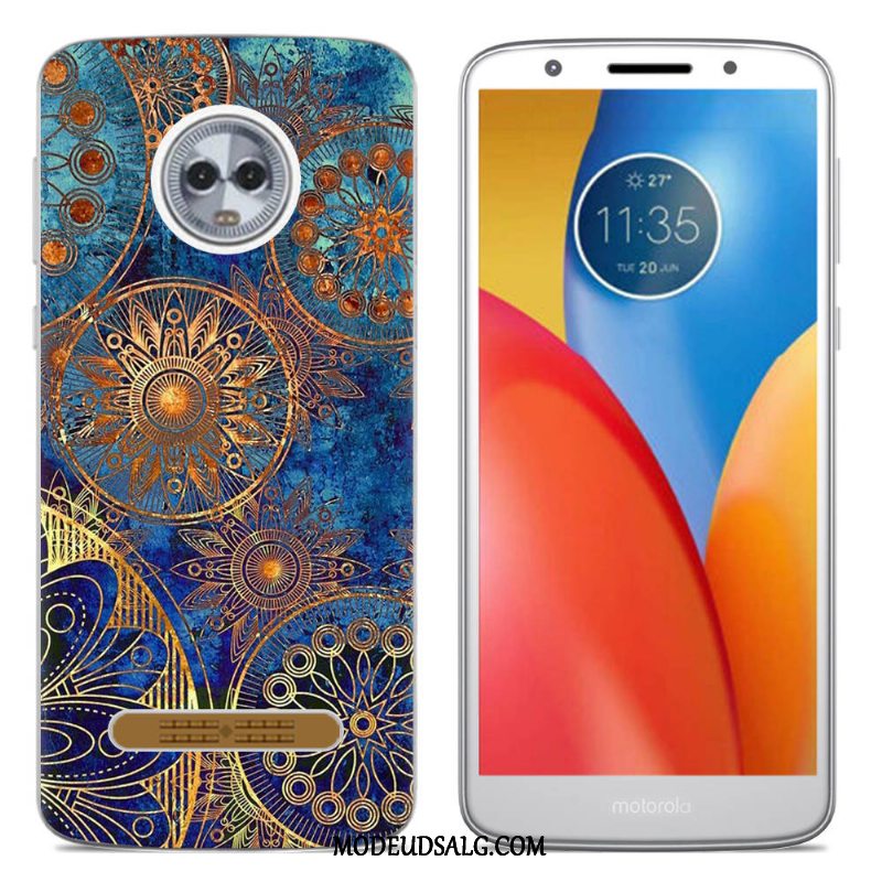 Moto Z3 Play Etui Beskyttelse Kreativ Cover Silikone-etui Farve