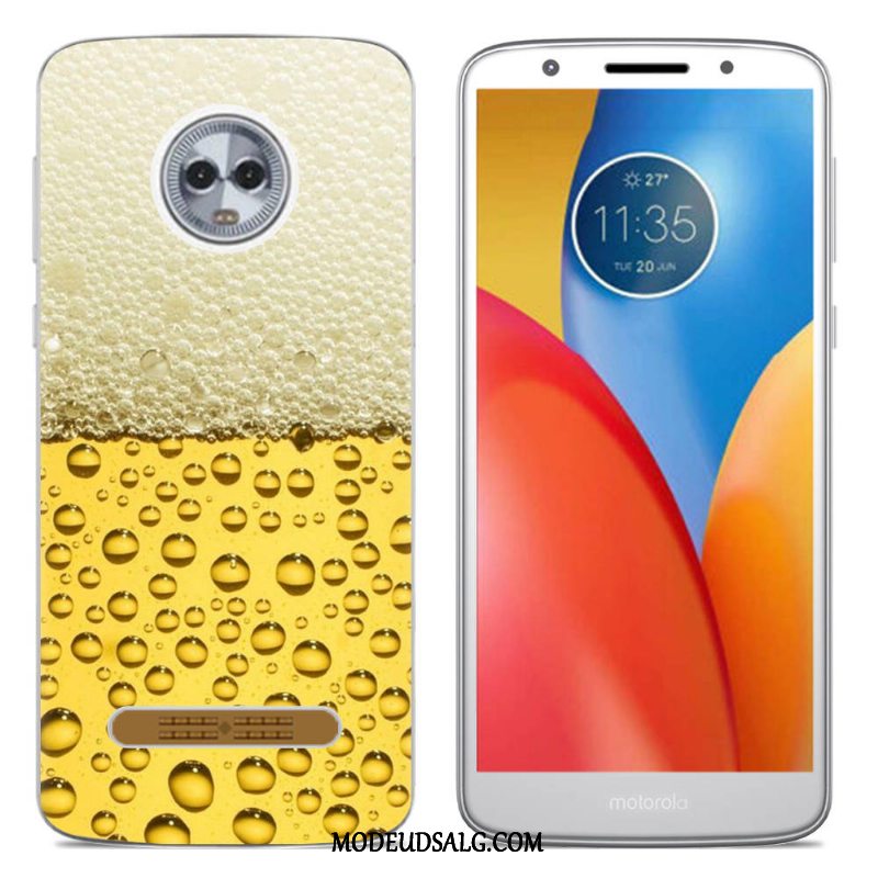 Moto Z3 Play Etui Beskyttelse Kreativ Cover Silikone-etui Farve