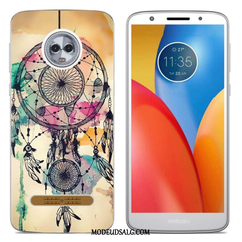 Moto Z3 Play Etui Beskyttelse Kreativ Cover Silikone-etui Farve