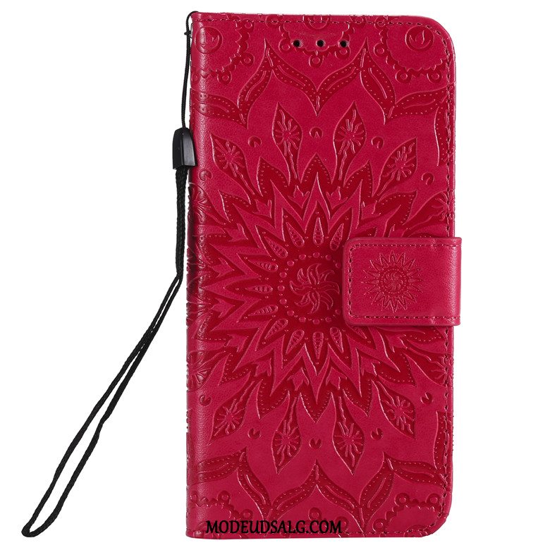 Moto Z3 Play Etui Blød Sol Clamshell Grøn Blomster