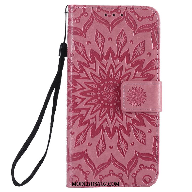 Moto Z3 Play Etui Blød Sol Clamshell Grøn Blomster