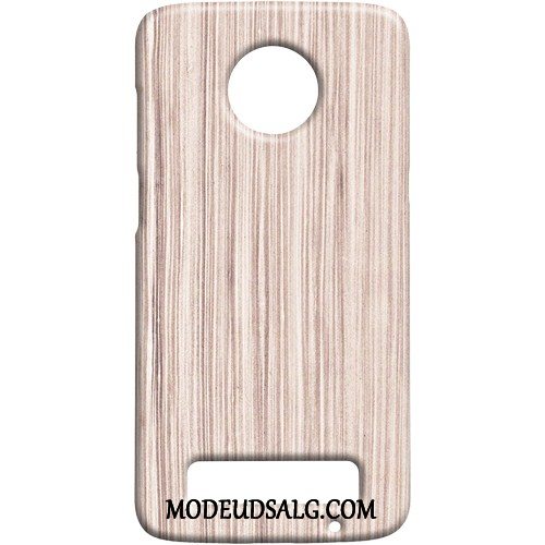 Moto Z3 Play Etui / Cover Stor Beskyttelse Mønster Af Personlighed Nubuck