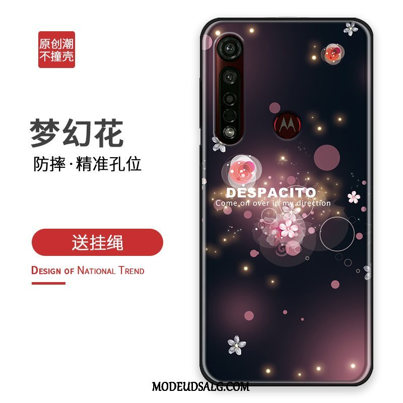 Motorola One Macro Etui / Cover Af Personlighed Silikone Kreativ Alt Inklusive