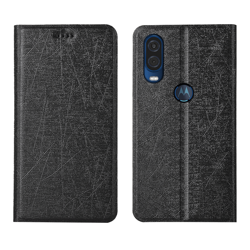 Motorola One Vision Etui / Cover Alt Inklusive Beskyttelse Lyserød Silke