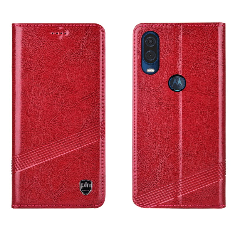 Motorola One Vision Etui / Cover Anti-fald Folio Alt Inklusive Beskyttelse