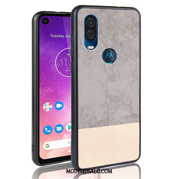 Motorola One Vision Etui / Cover Beskyttelse Anti-fald Alt Inklusive Blandede Farver