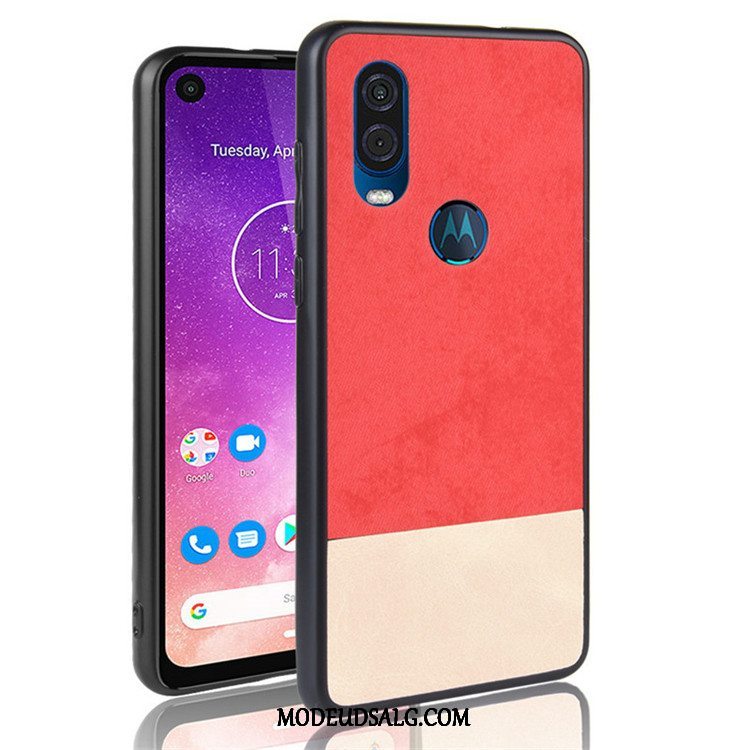 Motorola One Vision Etui / Cover Beskyttelse Anti-fald Alt Inklusive Blandede Farver