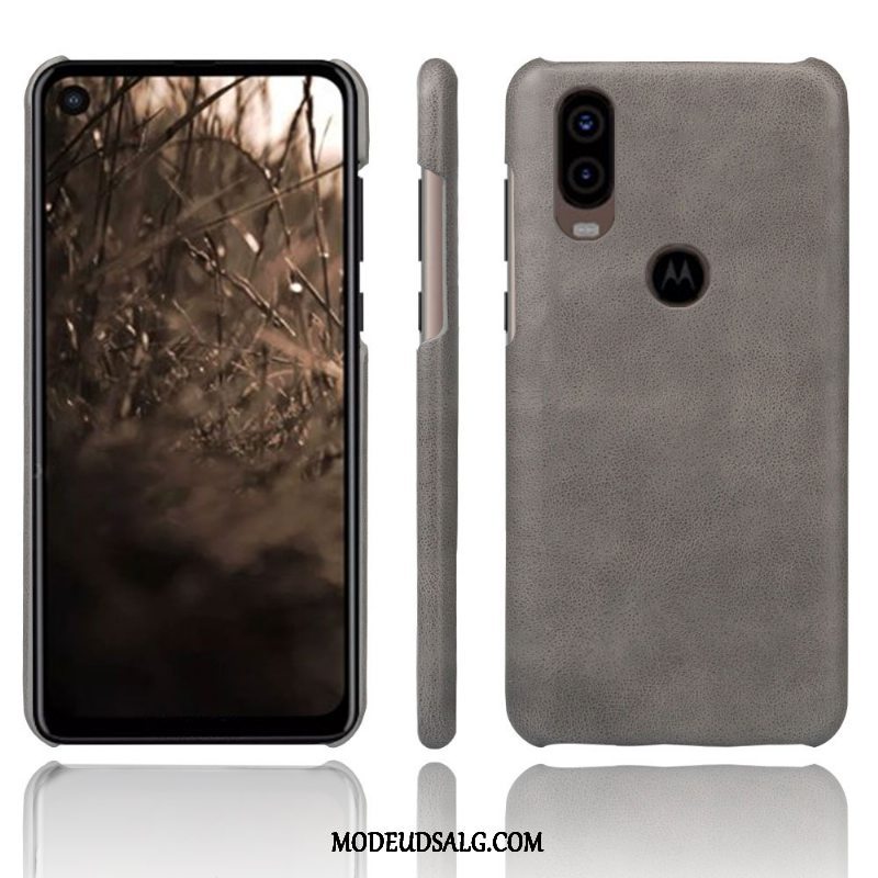 Motorola One Vision Etui / Cover Beskyttelse Rød