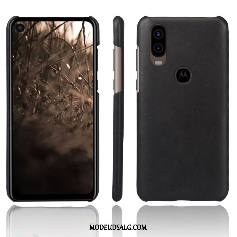 Motorola One Vision Etui / Cover Beskyttelse Rød