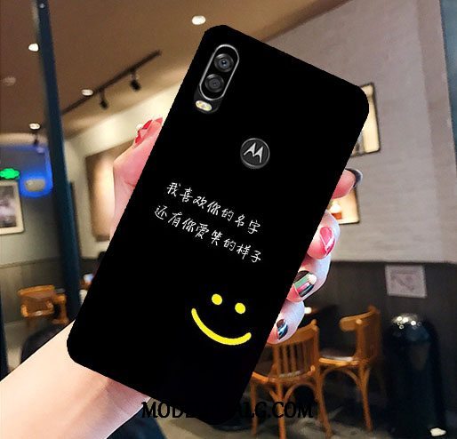 Motorola One Vision Etui Cover Blød Beskyttelse Alt Inklusive Rød