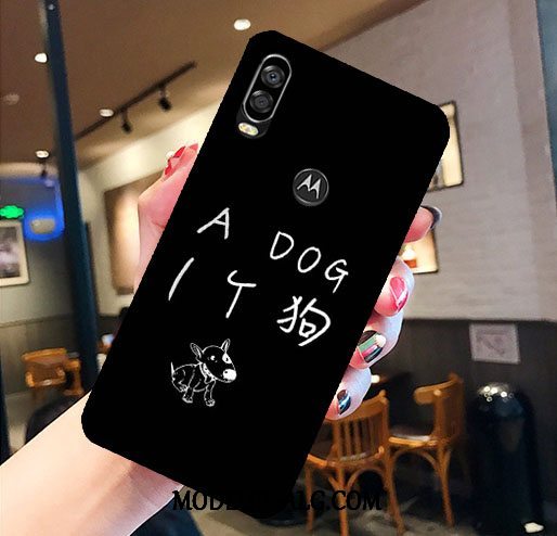 Motorola One Vision Etui Cover Blød Beskyttelse Alt Inklusive Rød