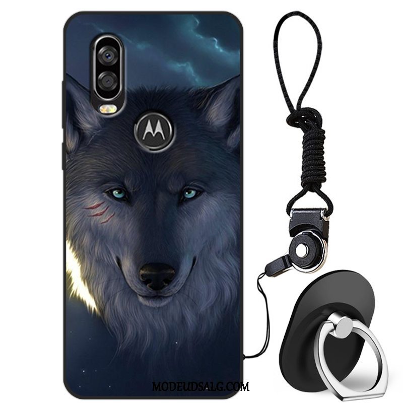 Motorola One Vision Etui / Cover Mode Kreativ Alt Inklusive Lyserød