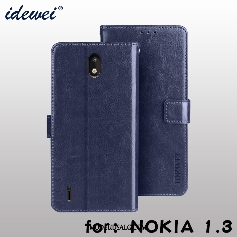 Nokia 1.3 Etui / Cover Kort Tegnebog Folio Support Beskyttelse