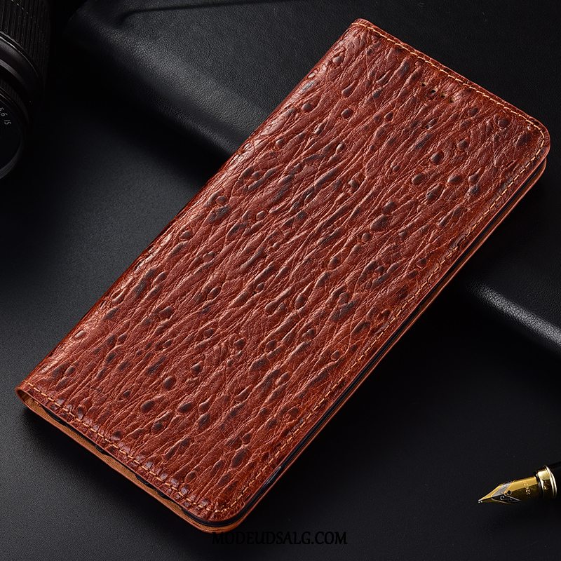 Nokia 1 Plus Etui Fugl Cover Beskyttelse Folio Rød