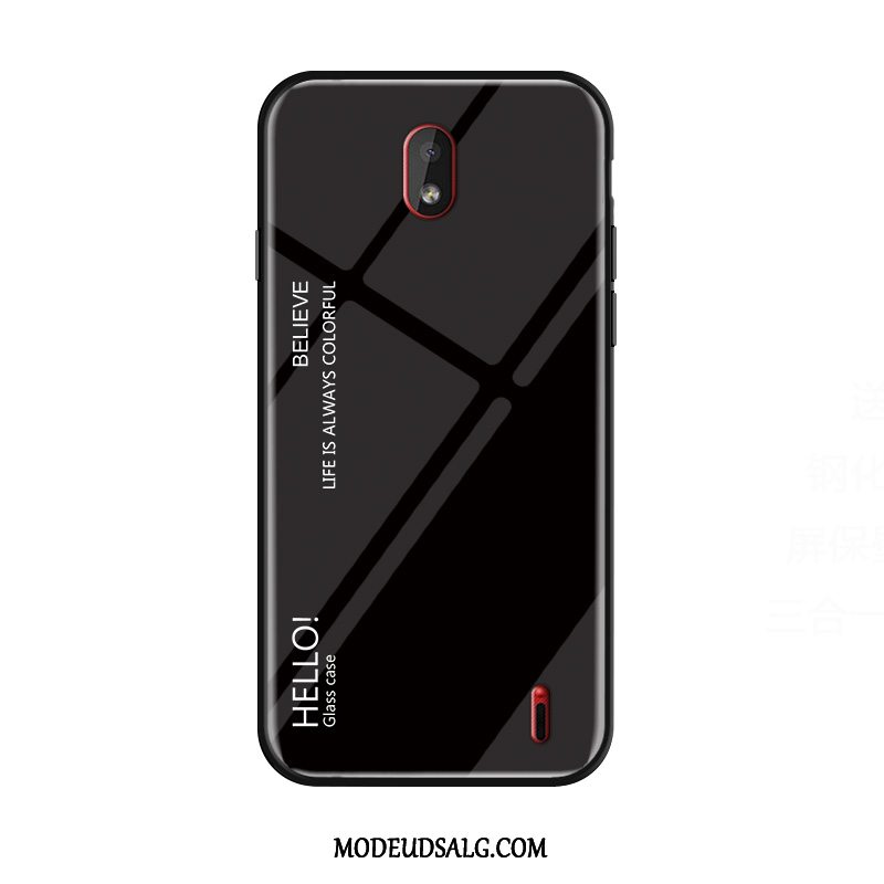 Nokia 1 Plus Etui Membrane Beskyttelse Silikone Cover Hvid