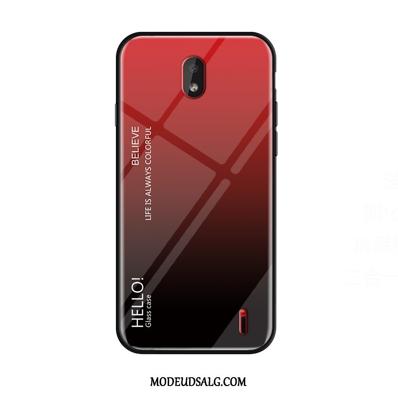 Nokia 1 Plus Etui Membrane Beskyttelse Silikone Cover Hvid