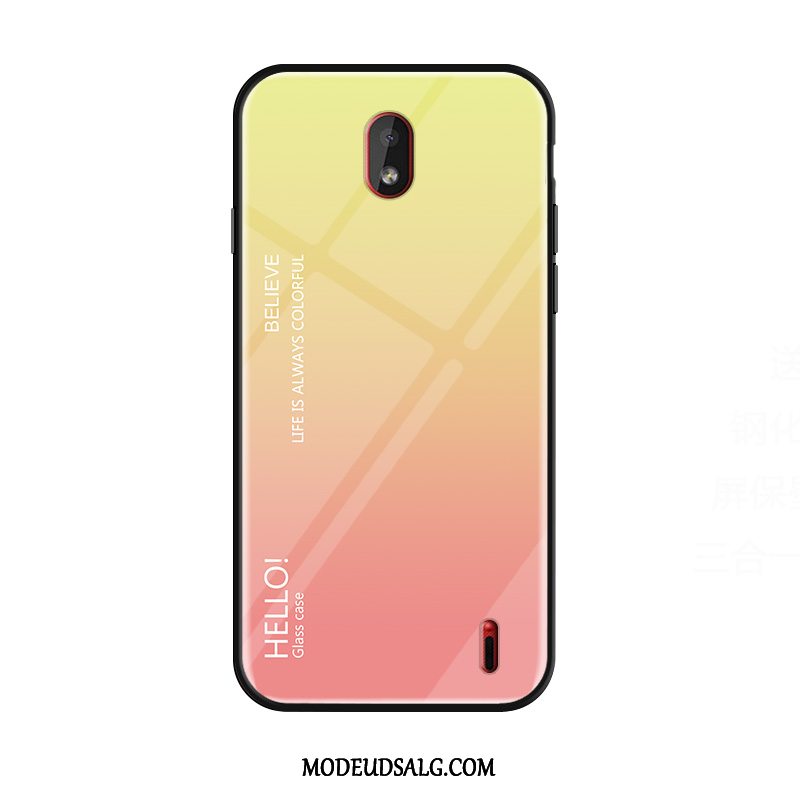 Nokia 1 Plus Etui Membrane Beskyttelse Silikone Cover Hvid