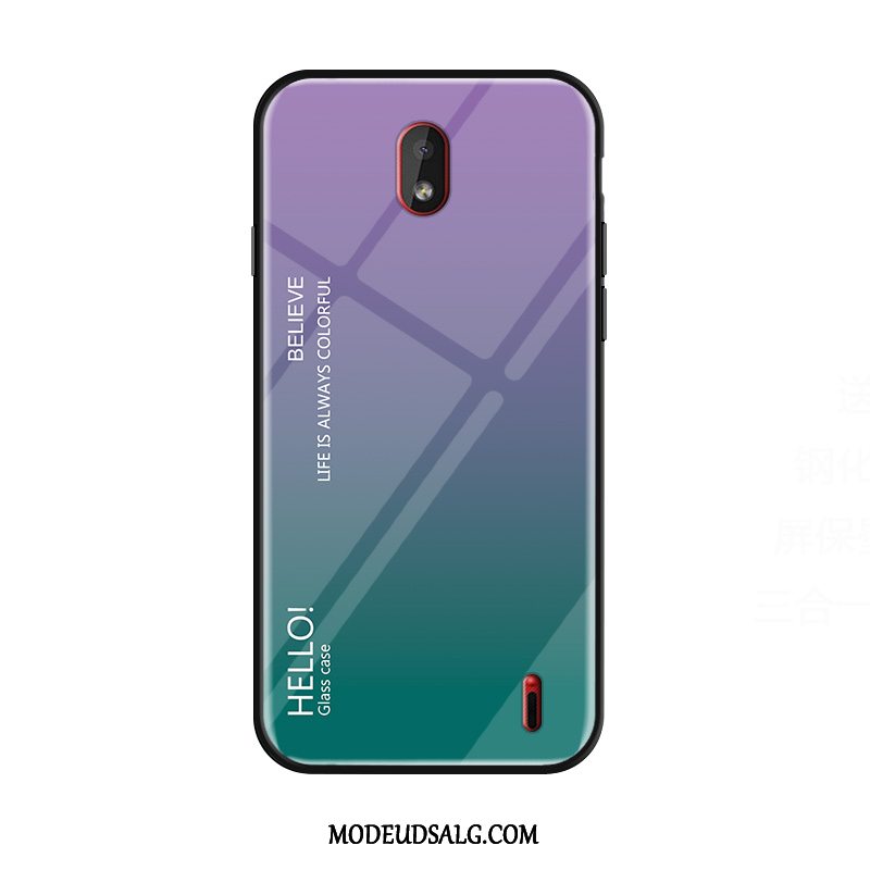 Nokia 1 Plus Etui Membrane Beskyttelse Silikone Cover Hvid