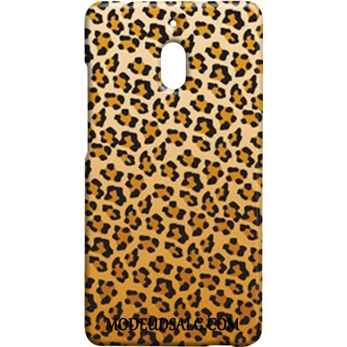 Nokia 2.1 Etui Af Personlighed Leopard Vind Nubuck Gul