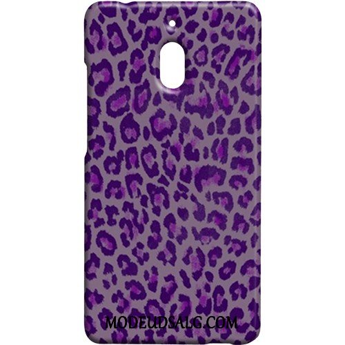 Nokia 2.1 Etui Af Personlighed Leopard Vind Nubuck Gul