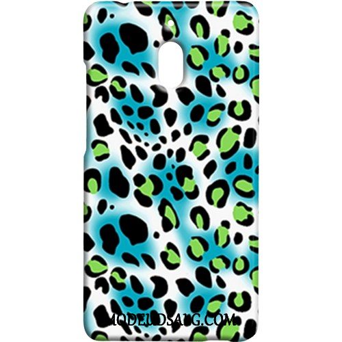 Nokia 2.1 Etui Af Personlighed Leopard Vind Nubuck Gul