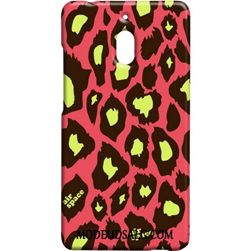 Nokia 2.1 Etui Af Personlighed Leopard Vind Nubuck Gul