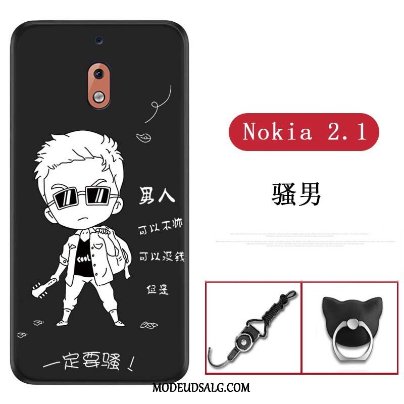 Nokia 2.1 Etui Cover Af Personlighed Tynd Blød Beskyttelse