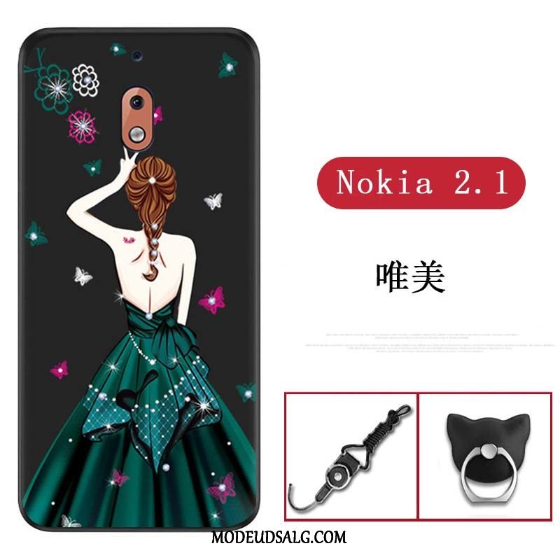 Nokia 2.1 Etui Cover Af Personlighed Tynd Blød Beskyttelse