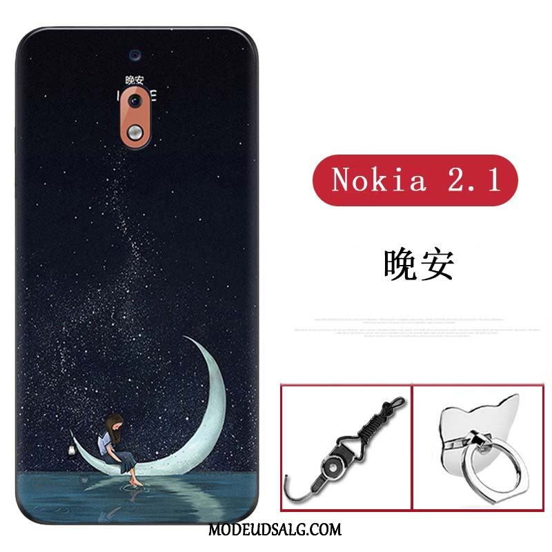 Nokia 2.1 Etui Cover Af Personlighed Tynd Blød Beskyttelse