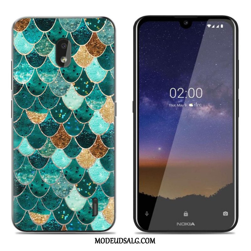 Nokia 2.2 Etui / Cover Blød Malet Salg Farve Trend