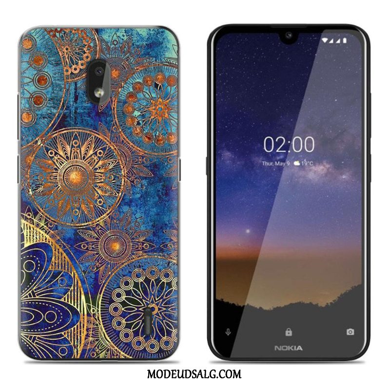 Nokia 2.2 Etui / Cover Blød Malet Salg Farve Trend