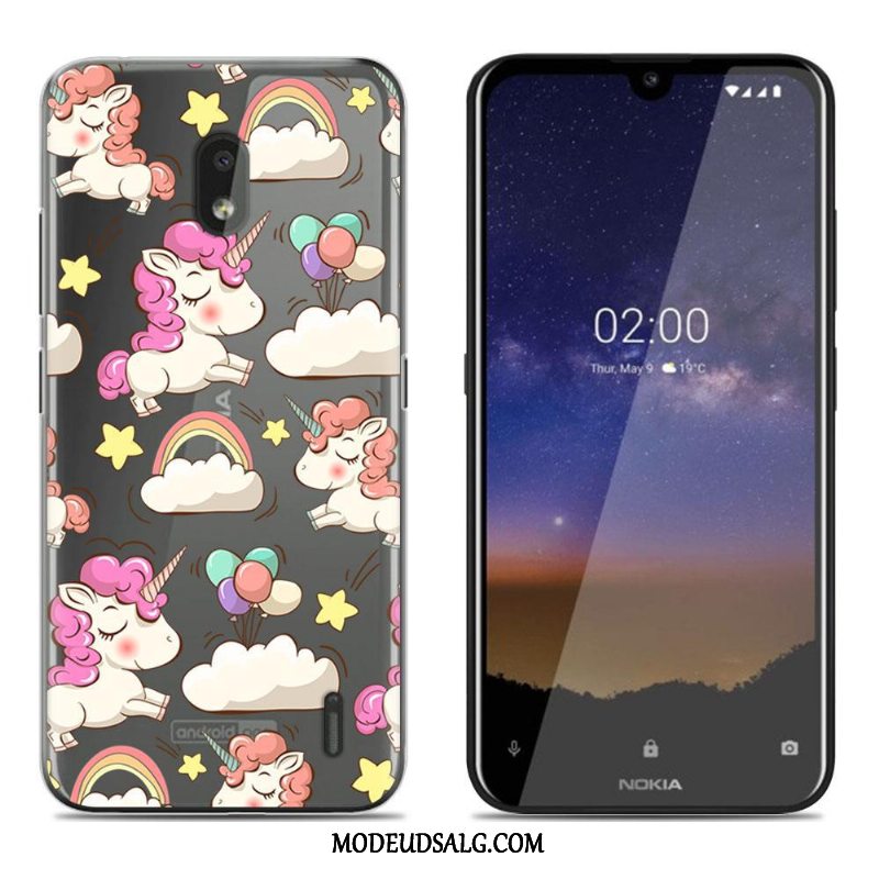 Nokia 2.2 Etui / Cover Blød Malet Salg Farve Trend