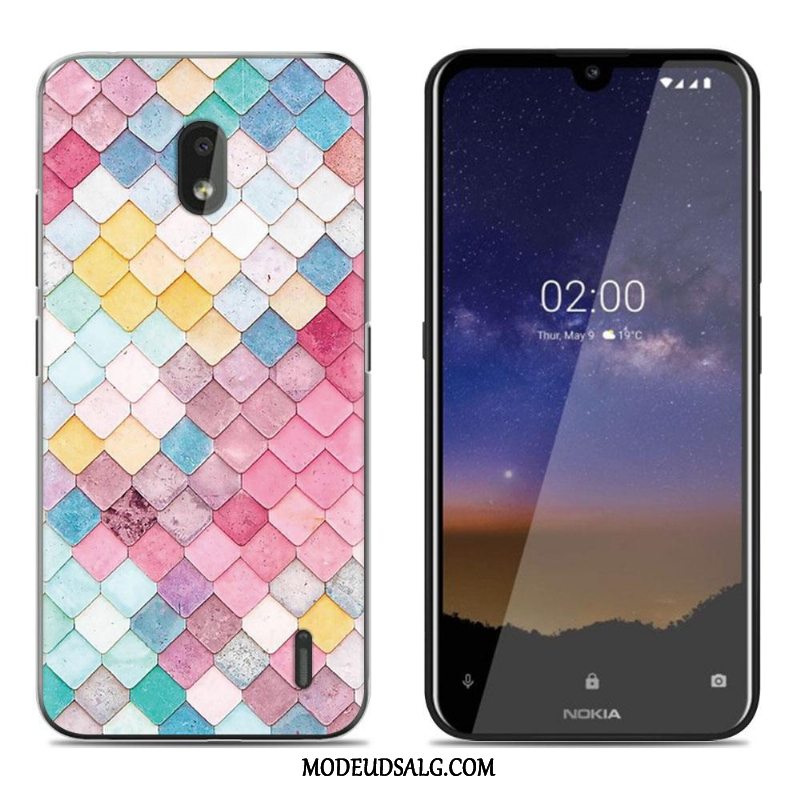 Nokia 2.2 Etui / Cover Blød Malet Salg Farve Trend