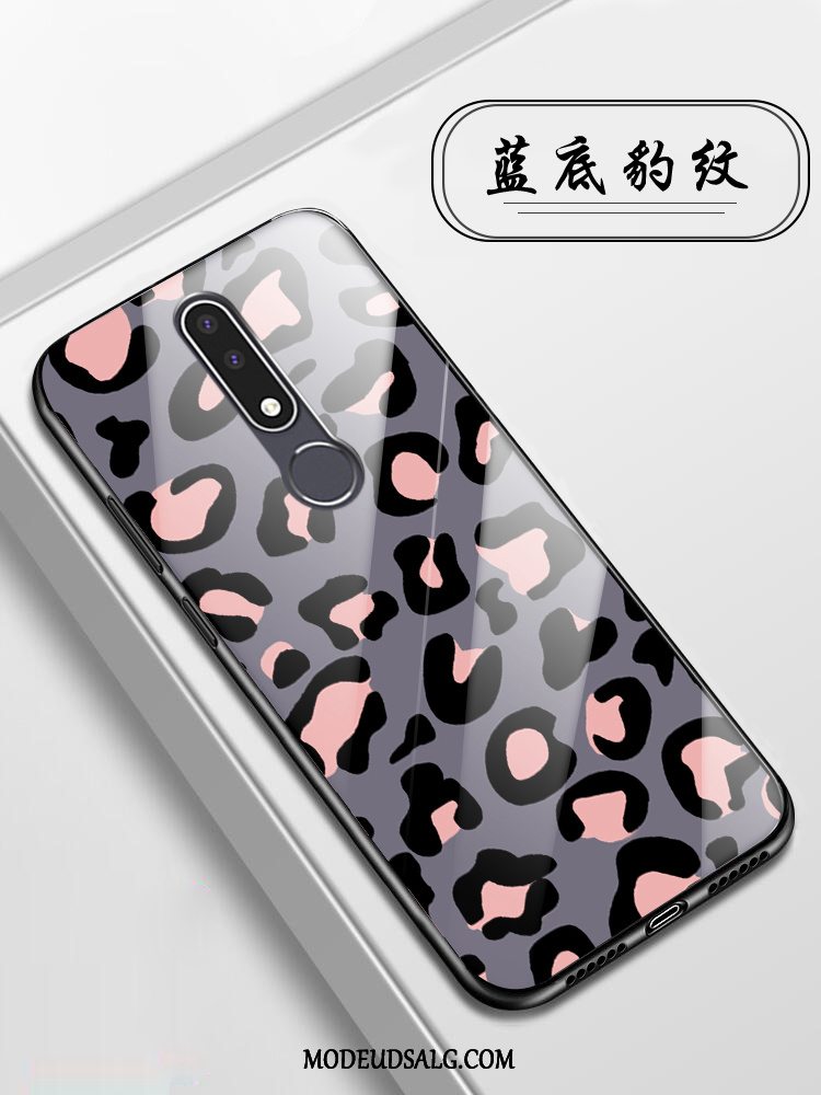 Nokia 3.1 Etui Beskyttelse Leopard Lyserød Ny Trendy