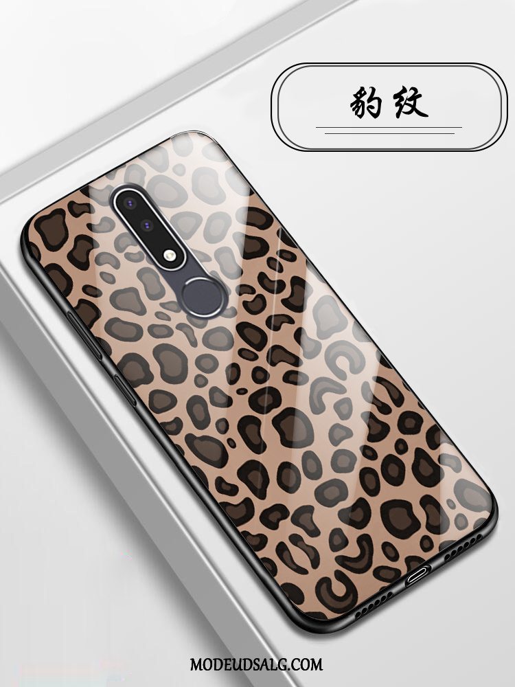 Nokia 3.1 Etui Beskyttelse Leopard Lyserød Ny Trendy