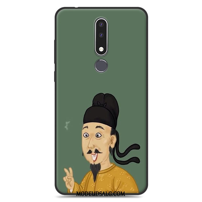 Nokia 3.1 Etui Cartoon Ny Hængende Ornamenter Elskeren Grå