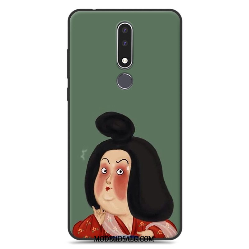 Nokia 3.1 Etui Cartoon Ny Hængende Ornamenter Elskeren Grå