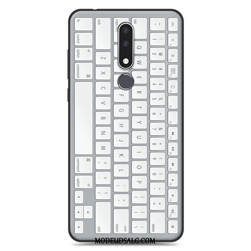 Nokia 3.1 Etui Silikone Cover Anti-fald Beskyttelse Trend