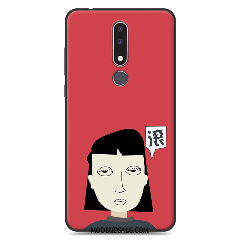 Nokia 3.1 Etui Silikone Cover Anti-fald Beskyttelse Trend