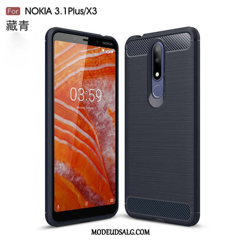 Nokia 3.1 Plus Etui Alt Inklusive Silikone Blød Mønster Trend