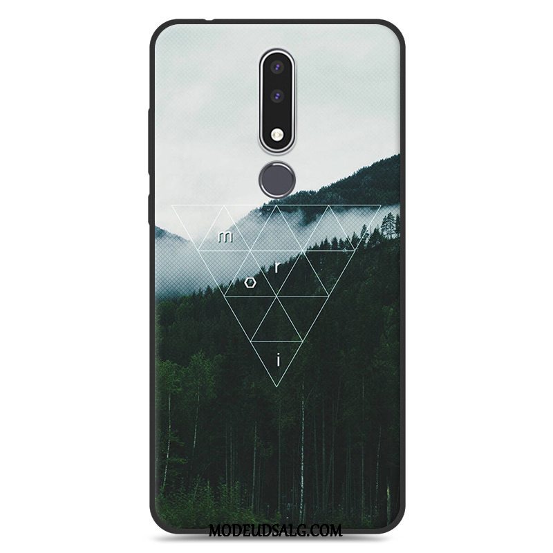 Nokia 3.1 Plus Etui Anti-fald Hvid Kreativ Cover Af Personlighed