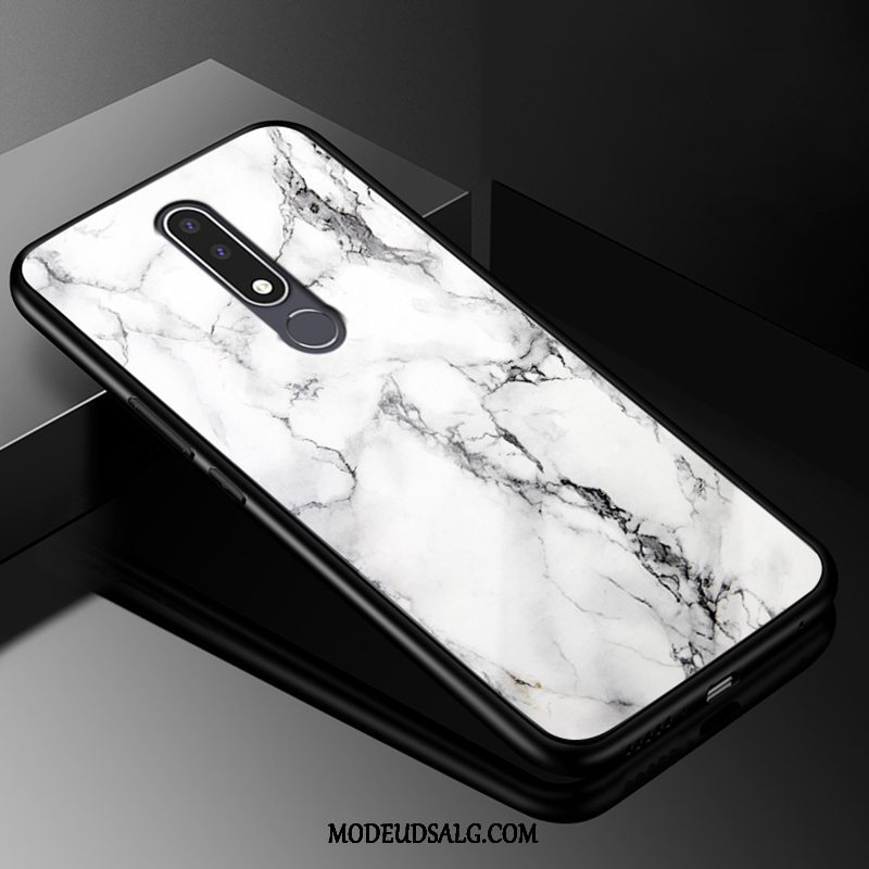 Nokia 3.1 Plus Etui Anti-fald Silikone Beskyttelse Blød Glas