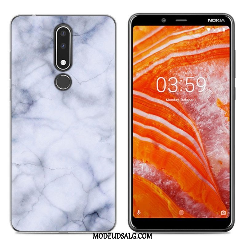 Nokia 3.1 Plus Etui Blød Ny Grøn Cartoon Cover