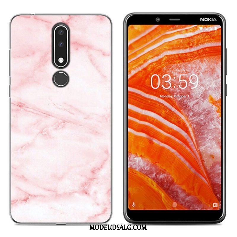 Nokia 3.1 Plus Etui Blød Ny Grøn Cartoon Cover