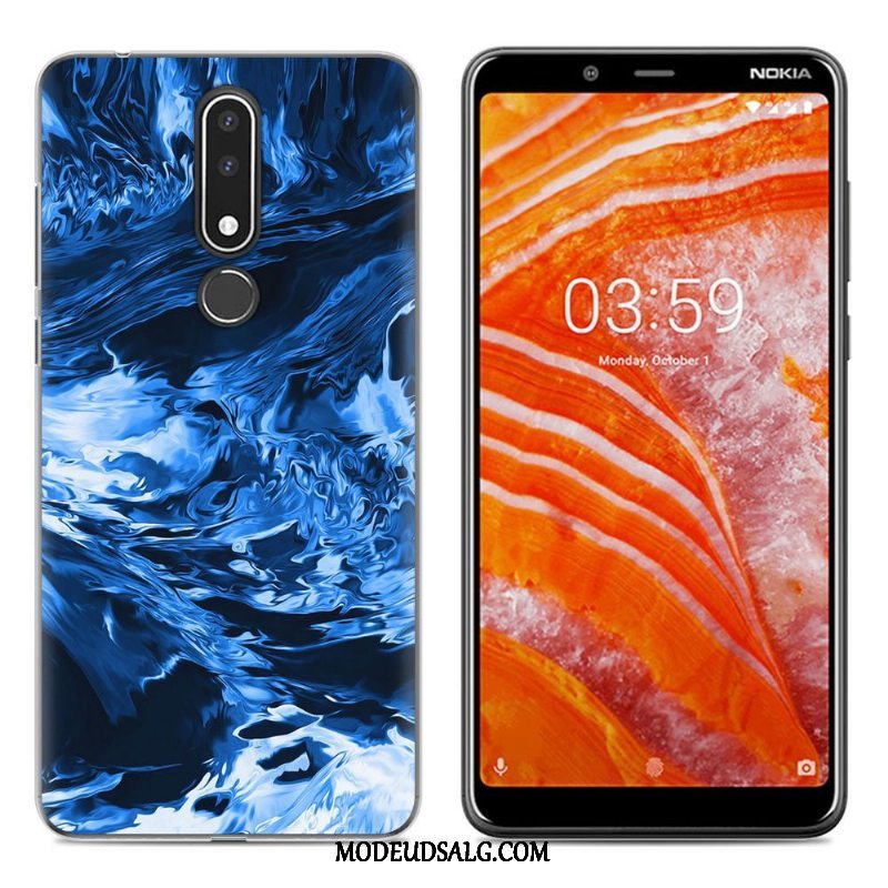 Nokia 3.1 Plus Etui Blød Ny Grøn Cartoon Cover