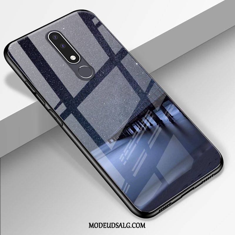 Nokia 3.1 Plus Etui / Cover Af Personlighed Rød Spejl Anti-fald Kreativ