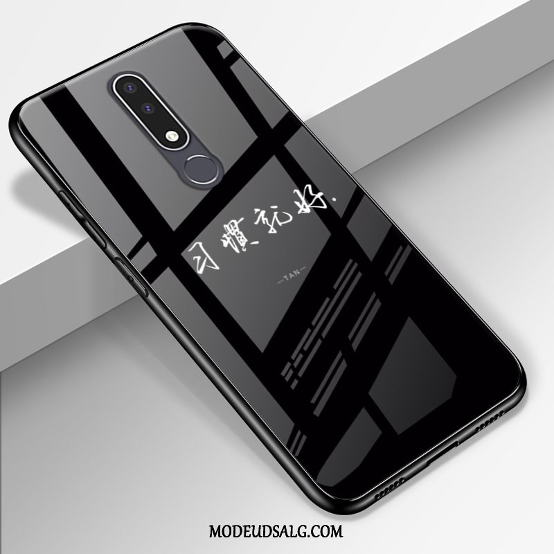 Nokia 3.1 Plus Etui / Cover Af Personlighed Rød Spejl Anti-fald Kreativ