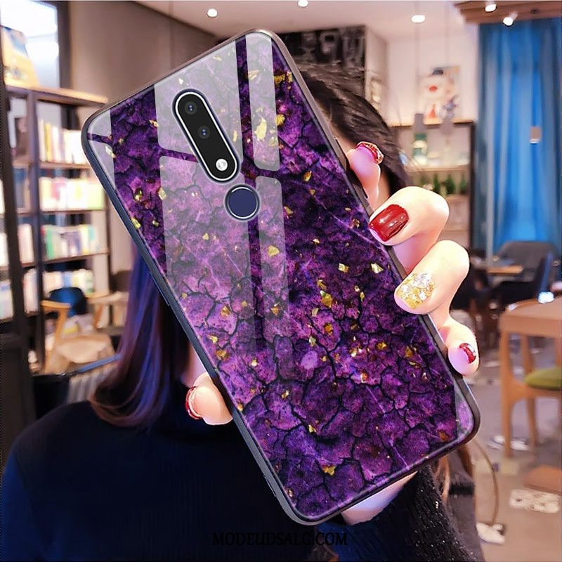 Nokia 3.1 Plus Etui / Cover Glas Beskyttelse Alt Inklusive Grøn