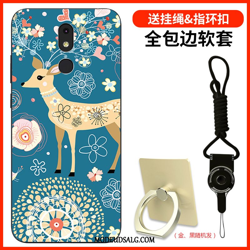 Nokia 3.2 Etui / Cover Kreativ Cartoon Anti-fald Smuk